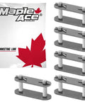 CA620 Agricultural Roller Chain Connecting Master Link Kit, 5 Pack, 1 21 32 Inch Pitch, Pre Lubed, Shot Peened, Wear Resistant