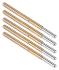 Top Shelf 2.5Mm Round Pogo Pins With Stainless Steel Spring Loaded Test Probes, brass design, for quick electronics repairs