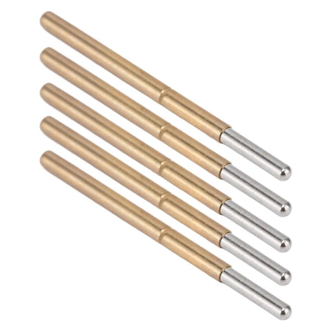 Top Shelf 2.5Mm Round Pogo Pins With Stainless Steel Spring Loaded Test Probes, brass design, for quick electronics repairs
