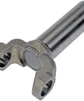 Heavy Duty Rear Driveshaft Slip Yoke For 2001 To 2007 Chevy Silverado Tahoe Sierra GMC 4WD Transfer Case mounting connector side view.