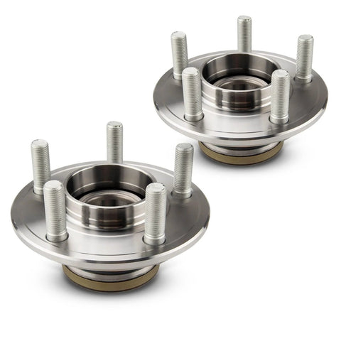 Front Wheel Bearing Hub Assembly 5 Lug Kit Fits 2005-2014 Chrysler 300, 2006-2014 Dodge Charger, shown with durable OE-style hubs