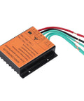 Top Shelf Wind Turbine Controller For 12 Volt And 24 Volt Systems Handles 300 Watts To 1000 Watts With MPPT PWM Charging And 16 Amp Output, showing wiring terminals and indicator panel.