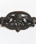4 Pack Vintage Style Bail Drawer Pulls in Dark Antique Bronze, Zinc Alloy, 3 Inch Center, Kitchen Cabinets, Dresser Hardware