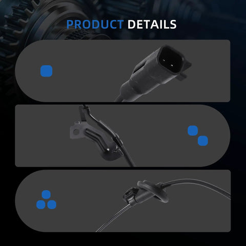 Product details of Slap These Tight Abs Wheel Speed Sensors On Front Rear Left And Right Ends To Keep Your Ride Slick And Safe Perfect Direct Fit For Chrysler 300 Dodge Charger 2005 To 2010.