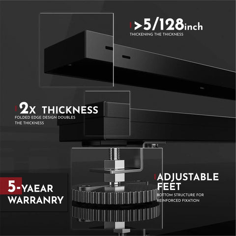 12 Inch Linear Shower Drain With Accessories Rectangular Floor Drain Reversible 2 In 1 Cover Tile Insert SUS304 Matte Black focus on thickness and adjustable feet