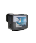 Hero Black Compact Waterproof Action Camera With 4K Ultra HD Video 12MP Photos Image Stabilization back view display