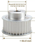3D Printer Timing Belt Kit With Timing Pulley 5M Belt 30T Bore Options 6 8 10 12 12.7 14 15 16 17 18 19 20mm