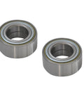 Pair Front Wheel Hub Bearing Set For Hyundai Sonata 1999-2002, Tiburon 2003-2008 2.7L V6, XG300 2001, XG350 2002, And Kia Optima 2001-2002 - Premium Japanese Bearing Grease, Front Axle Bearings, steel construction