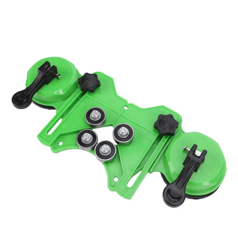Premium 16 Piece Hole Saw Kit Perfect For Tiling Projects With Double Suction Cup Guide And Wet Dry Drill Bit For Ceramic Glass Marble Granite Tiles Up To 50mm, green guide with suction cups