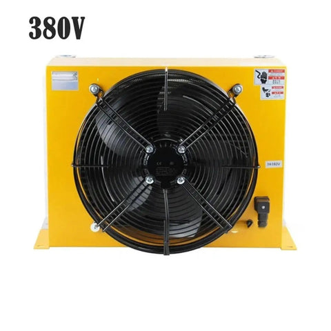 Efficient Hydraulic Air Cooler For Oil Circulation And System Cooling Air Cooled Heat Exchanger Radiator AH1417 AC380V High Performance Cooling Solution For Hydraulic Machinery