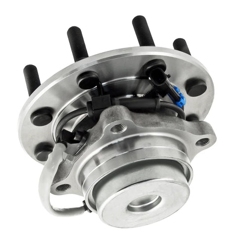 2WD Front Wheel Bearing Hubs For 2003 Through 2017 Chevy Express 3500 4500 Vans Wheel Hub Bearing Assembly Replacement With 180mm ABS Sensor OEM Grade Durable Plug And Play Fits 2WD Models