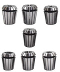 ER32 Collet Set Of 7 Pieces With Common Sizes 1/8 1/4 5/16 3/8 1/2 5/8 3/4 For CNC Milling Drilling Boring Engraving And Tapping Built From Solid Spring Steel