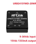 Top Tier Isolated Dc To Dc Converter 20W Power Supply Module with 9-36V input and 15Vdc 1333mA output.