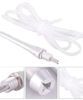 Pitot Tube Kit With Silicone Tubing for Aircraft and Drones, 3.62 inch sensor, durable polypropylene build, close-up views