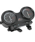 Thinking Process: digital motorcycle speedometer and tachometer kit, black PP T shell, dual round gauges