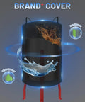 Electric Honey Extractor For 4 And 12 Frame Sets With Protective Cover And 2nd Gen Intelligent Control For Beekeeping Pros On Farms