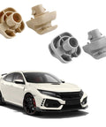 2 Pack Sun Visor Clips For Cars No Fuss Direct Fit Replacement Hook For Honda Accord Civic Odyssey CRV Pilot Sun Visor Retainer Bracket Hanger Clips OEM 88217S01A01ZA 88217S04003ZA Gray with Honda car image