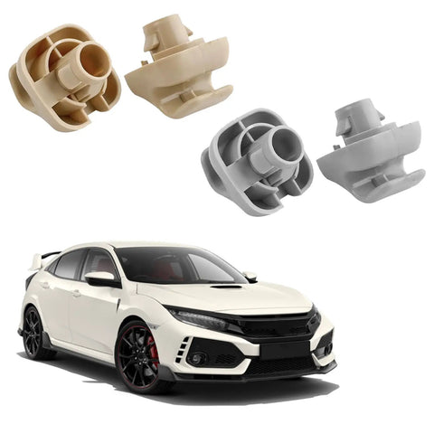 2 Pack Sun Visor Clips For Cars No Fuss Direct Fit Replacement Hook For Honda Accord Civic Odyssey CRV Pilot Sun Visor Retainer Bracket Hanger Clips OEM 88217S01A01ZA 88217S04003ZA Gray with Honda car image