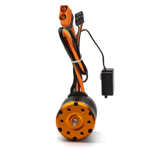 2 In 1 Brushless Crawler Motor ESC Combo 1400Kv Ready To Install Waterproof Drag Brake System with 40A 160A ESC Front View