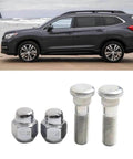 Top Tier Car Wheel Studs For Subaru Ascent 2019 And Up Heavy Duty Hub Bolt Kit With Nuts, steel studs and nuts