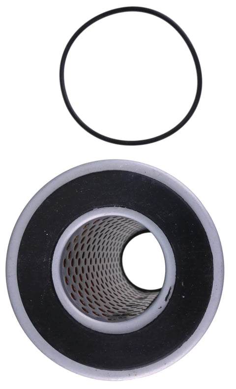 Top view of New Fuel Filter 16505 304101R91 610309C91 610932C91 Compatible With Case International Harvester showing filter and seal