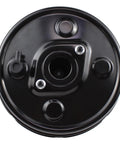 Direct Fit Vacuum Power Brake Booster For Chevrolet Silverado 1500 And Gmc Sierra 1500 Trucks 2005 To 2007 top view showing black finish.