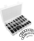 1200 Pcs NBR O Ring Assortment Kit Rubber Seal Rings For Plumbing And Auto Repair Leak Stop Gaskets in storage box