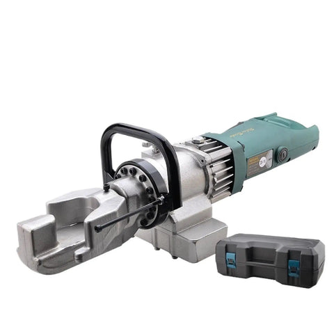 Get Your Hands On This Badass Portable Rebar Cutter That Chews Through Steel Bars Like Butter. Full metal hydraulic cutter with case.