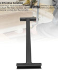 Door Hinge Tool 38CM Length Steel For Commercial Doors displayed vertically on a workbench, pro grade adjustable hinge wrench.