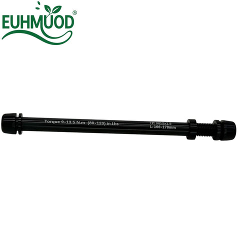 12mm Thru Axle Adapter For Indoor Bike Trainers M12 X 1.5 Thread Compatible With Wahoo TacX And Saris Rear Wheel Converters