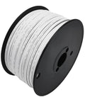 Spool of 1000Ft White SPT-1 Lamp Cord Wire 18 Gauge Electrical Extension Cable For Christmas Lights UL Listed Bulk SPT-1 Wire