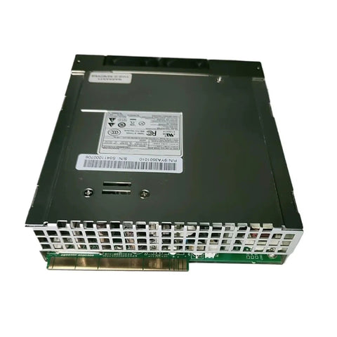 Built Tough Industrial 350W Power Supply for Heavy Duty Machinery and Workstation Setups featuring a compact design and back view with specifications.