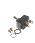 Heavy Duty Toggle Switch 25A 120-250V OEM Replacement Part 18602-0083 for Commercial Foodservice Equipment, with screws and nut