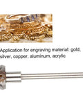 Sturdy Multi-Angle Jewelry Cutting Tool for Engraving and Shank Flywheel Work, ideal for gold and silver engraving.