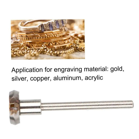 Sturdy Multi-Angle Jewelry Cutting Tool for Engraving and Shank Flywheel Work, ideal for gold and silver engraving.