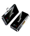 Wireless USB-C Transmitter And HDMI Receiver For Type-C To HDMI, 4K Decode Input And 1080P60Hz Output, dual-mode devices shown