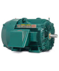Heavy Duty Three Phase AC Motor 125 HP 460 Volt 60 Hz 3570 RPM TEFC 444TS Frame side view, designed for continuous severe duty.