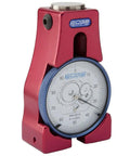 Pro Touch Off Gauge for CNC Milling Machines Z Axis Tool Setter with 4 Inch Offset and 2.2 Inch Dial front view