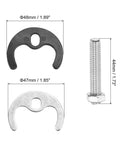 Faucet Fixing Bracket Kit With Horseshoe Single Hole Circlip Washer No Sweat Leak-Proof Faucet Repair showing dimensions