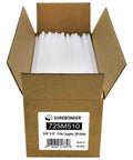 Box of mini 10 inch clear hot glue sticks 5 lb for all temperature glue guns, fast 60 second bond, craft and DIY adhesive made in USA