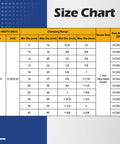 Size chart for Beefy Heavy Duty Stainless Worm Gear Hose Clamps with dimensions and part numbers listed.