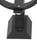 Close-up of Finder Scope Mount For Telescopes Adjustable Bracket With Fixing Ring base for precise targeting durability.