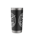 Sailplane Pilot Club Insulated Stainless Steel Tumbler For Glider Fans And Flight School Crew with pilot graphics