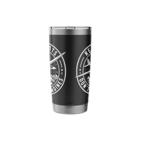 Sailplane Pilot Club Insulated Stainless Steel Tumbler For Glider Fans And Flight School Crew with pilot graphics