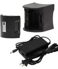 Hella Smooth Telescopic Electric Drum Pump Bundle With Battery Powered Operation includes charging dock and power adapter.