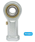 Female Rod End Bearing With Five Sixteenth Inch Bore Four Pack Heavy Duty Alloy Steel Built To Last Corrosion Resistant Right Hand Thread Five Sixteen Twenty Four Easy Install For Linkages And Industrial Machinery. Female rod end bearing PHSB5, 5/16 bore alloy steel