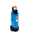 Built Tough Heavy Duty Electric Submersible Pump 2Hp 110V 3Inch Discharge with black base, designed for flood cleanup.