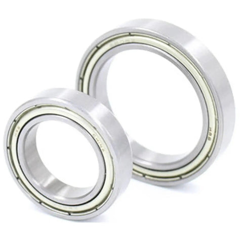 Thin Walled Ball Bearings 6900 ZZ 2RS Set With Steel Gum Cover Or Iron, 10 Pcs 6901ZZ Through 6907ZZ, ABEC 7 Precision
