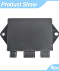 Front view of Plug And Play CDI Box Unit Replacement For Yamaha 660 ATV 2002 2008 Fits 5KM-85540-10-00 5KM-85540-00-00 Reliable Ignition Module