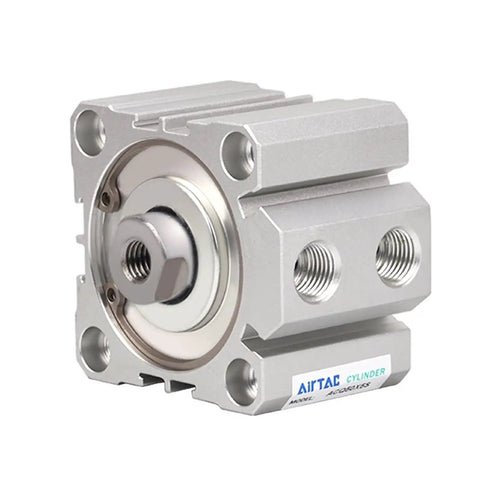Straight Fire ACQ50 Pneumatic Compact Air Cylinder Featuring Multiple Stroke Lengths And A Non Magnetic Rod Built Tough For Smooth Automation And Tight Fit Installations Daily